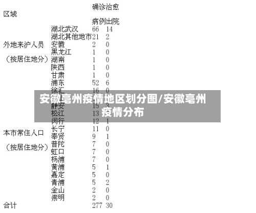 安徽亳州疫情地区划分图/安徽亳州疫情分布-第1张图片