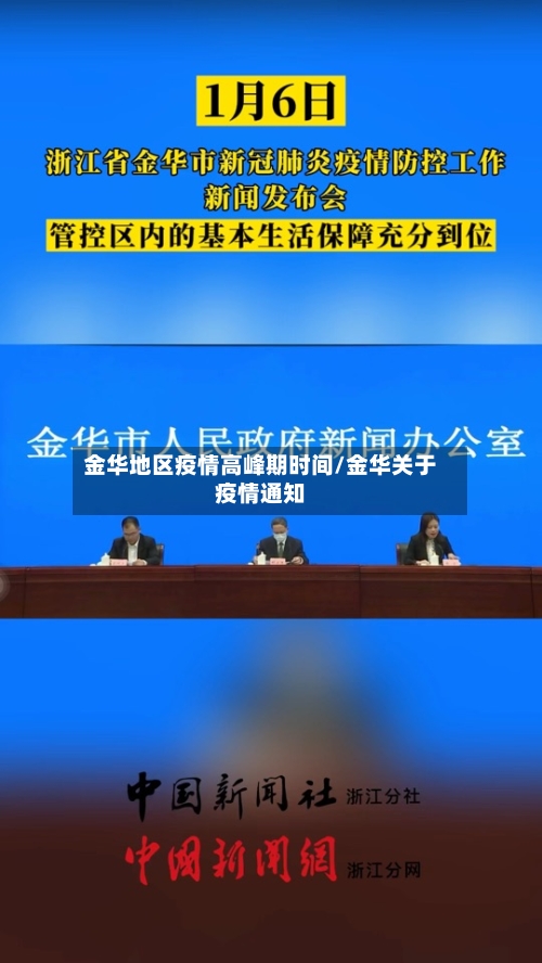 金华地区疫情高峰期时间/金华关于疫情通知-第1张图片