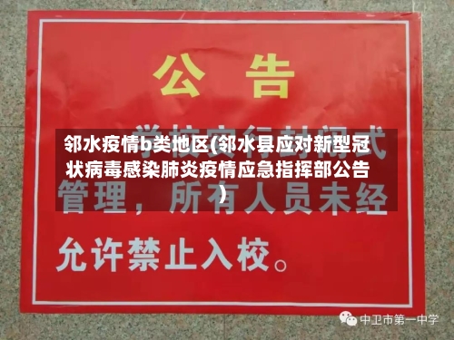 邻水疫情b类地区(邻水县应对新型冠状病毒感染肺炎疫情应急指挥部公告)-第1张图片