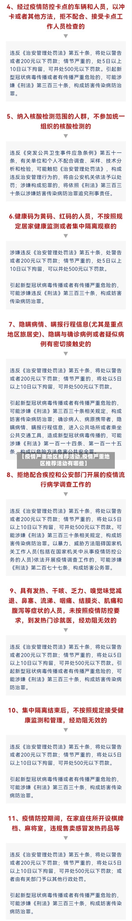 【疫情严重地区推荐活动,疫情严重地区推荐活动有哪些】-第2张图片