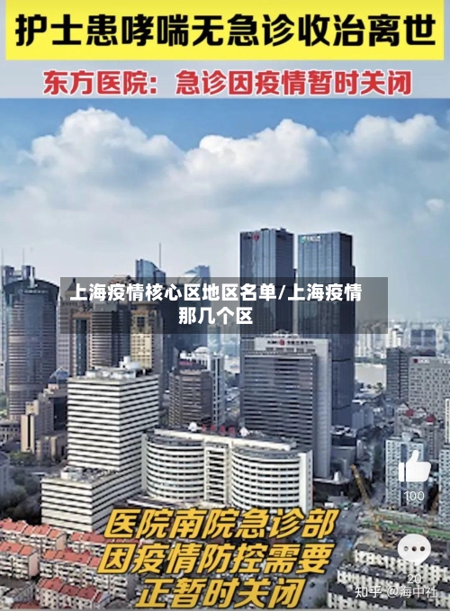 上海疫情核心区地区名单/上海疫情那几个区-第1张图片